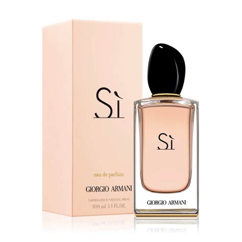 Perfume Sí de Giorgio Armani .